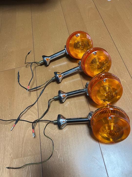 イナドメ W3タイプウインカー ボディ ロングステーセット W400 W650