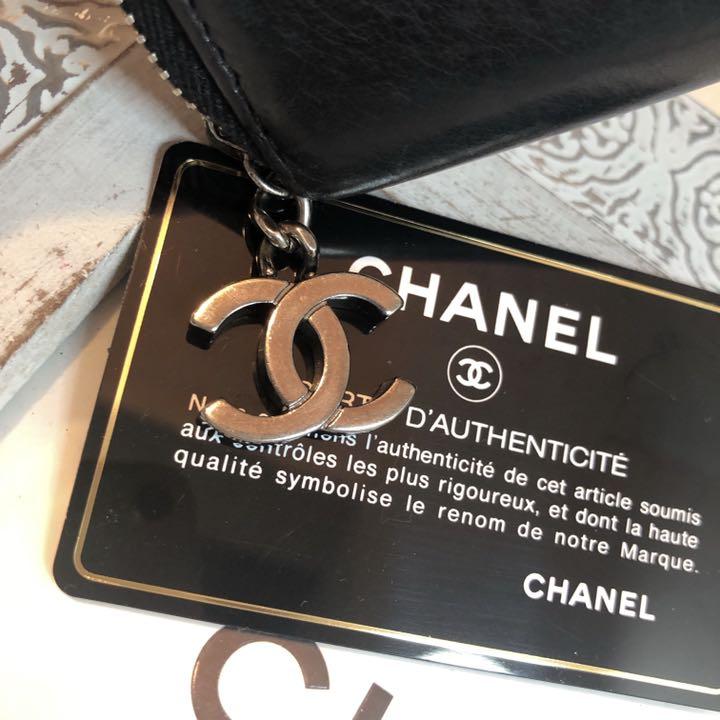 通販大人気 美品 ラウンドジップ ココマーク 正規品 OfuGr-m12649560172 シャネル CHANEL 長財布 新作登場限定SALE