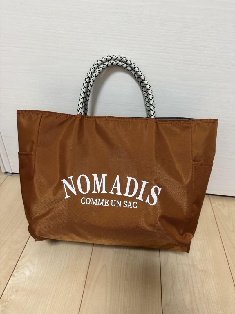 ホットマン セール ノマディス NOMADIS 新品未使用 トートバッグ 中サイズ ブラウン バッグ