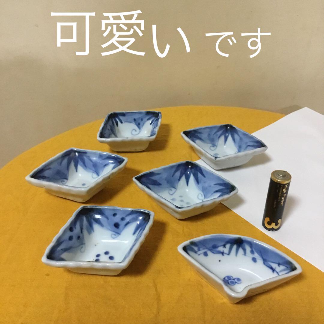 可愛い磁器　6コ