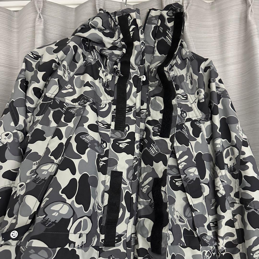 しちA BATHING APE x STUSSY スノボジャケット