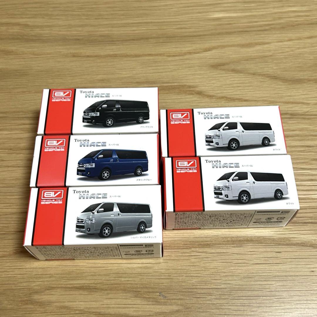 日本未発売品 トヨタ ハイエース ミニカー 5台セット｜Yahoo