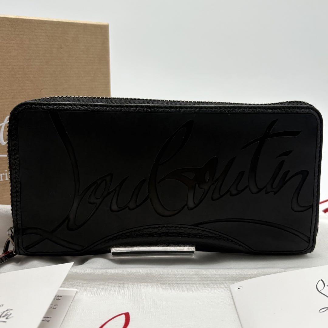 本物・送料無料・良品】ルブタン・長財布・ラウンドファスナー
