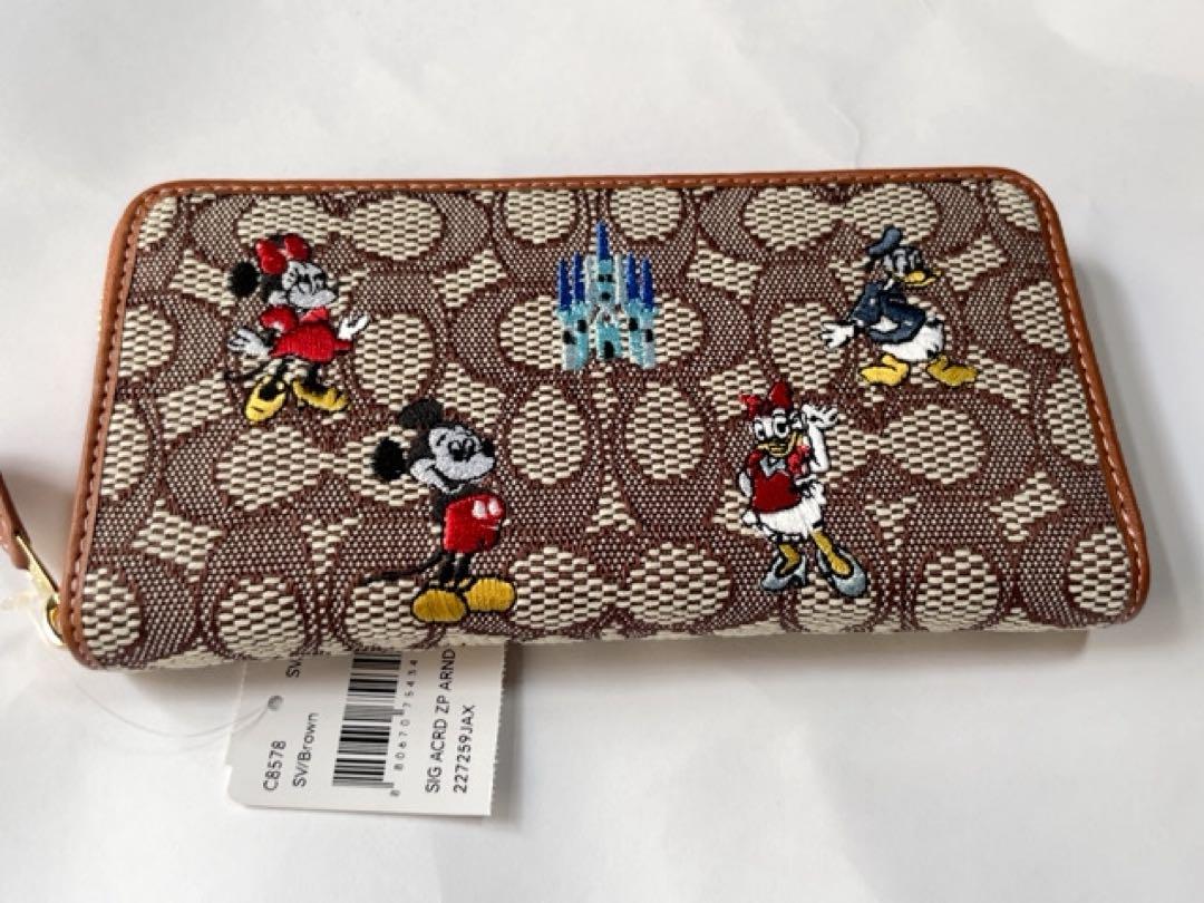 新品未使用]COACH コーチ 財布 長財布 C8578 カラー：ブラウン