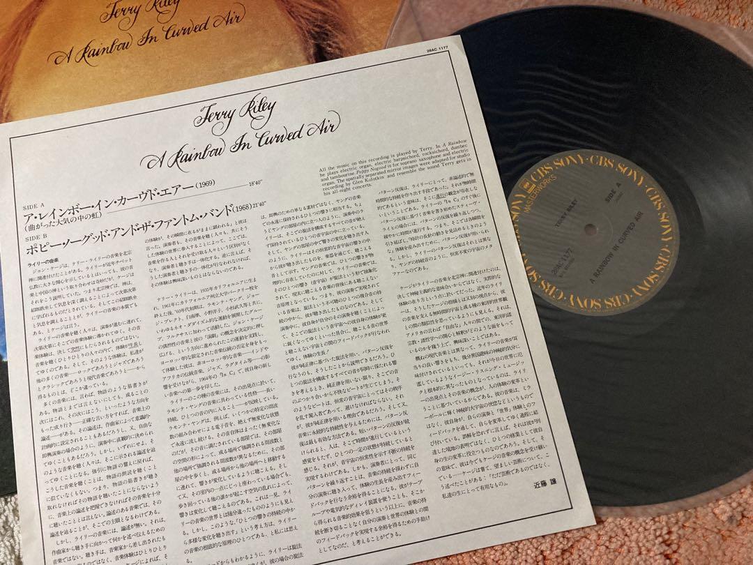 国内盤　Terry Riley テリー・ライリー　LP ライナー付　アンビエント