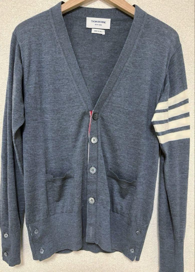 thombrowne.トムブラウン　4bar カーディガン サイズ0