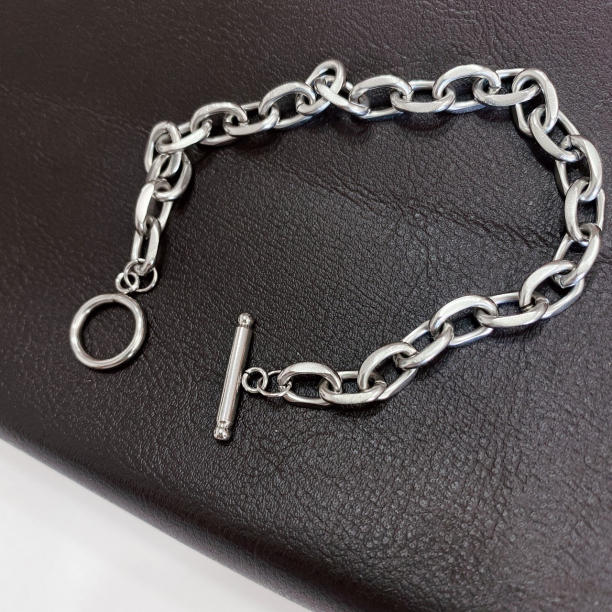 マンテルブレスレット メンズ ペアアクセ チェーン シルバー