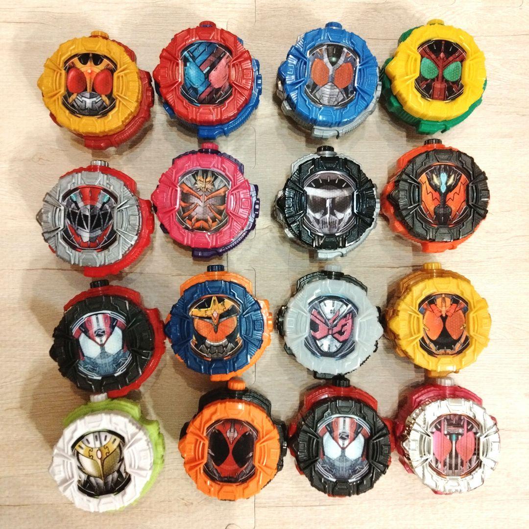 仮面ライダージオウライドウォッチ ガシャポン16個セット メルカリ