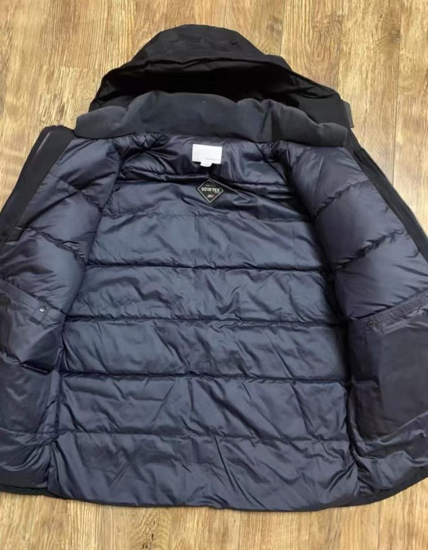 nanamica GORE-TEX Down Coat ブラック