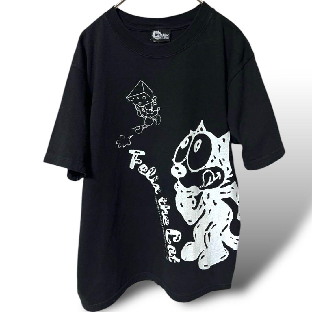 USED 古着 子猫 ネコ キティ プリント tシャツ tee - メルカリ