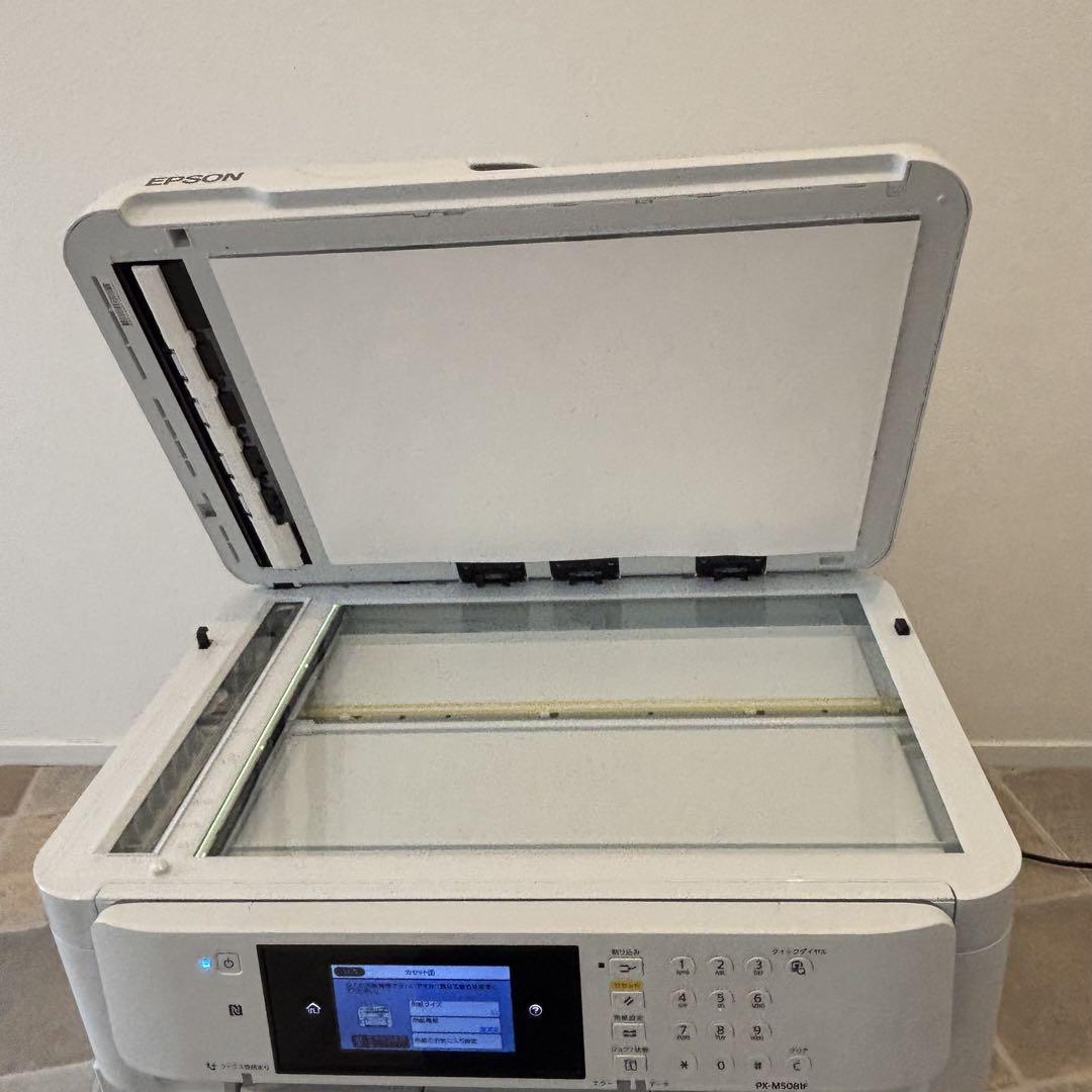 【美品】EPSONA3インクジェット複合機プリンター PX-M5081F20年製 EPSON A3ビジネスインクジェットプリンター複合機 PX-M5081F