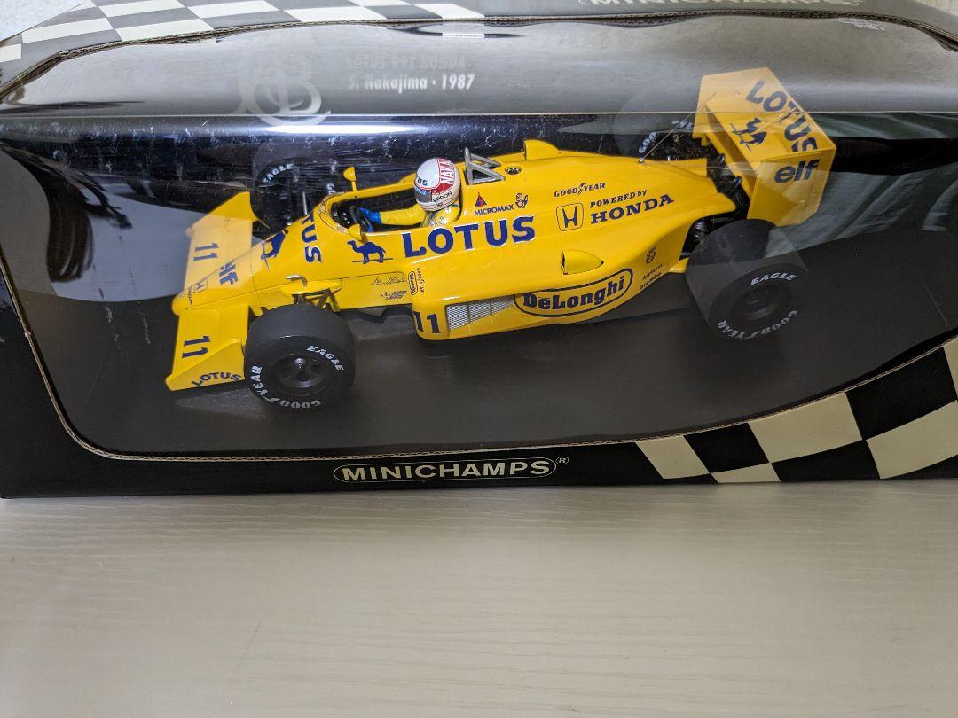 F1 MINICHAMPS 1/18 LOTUS ロータスホンダ99T 中嶋悟