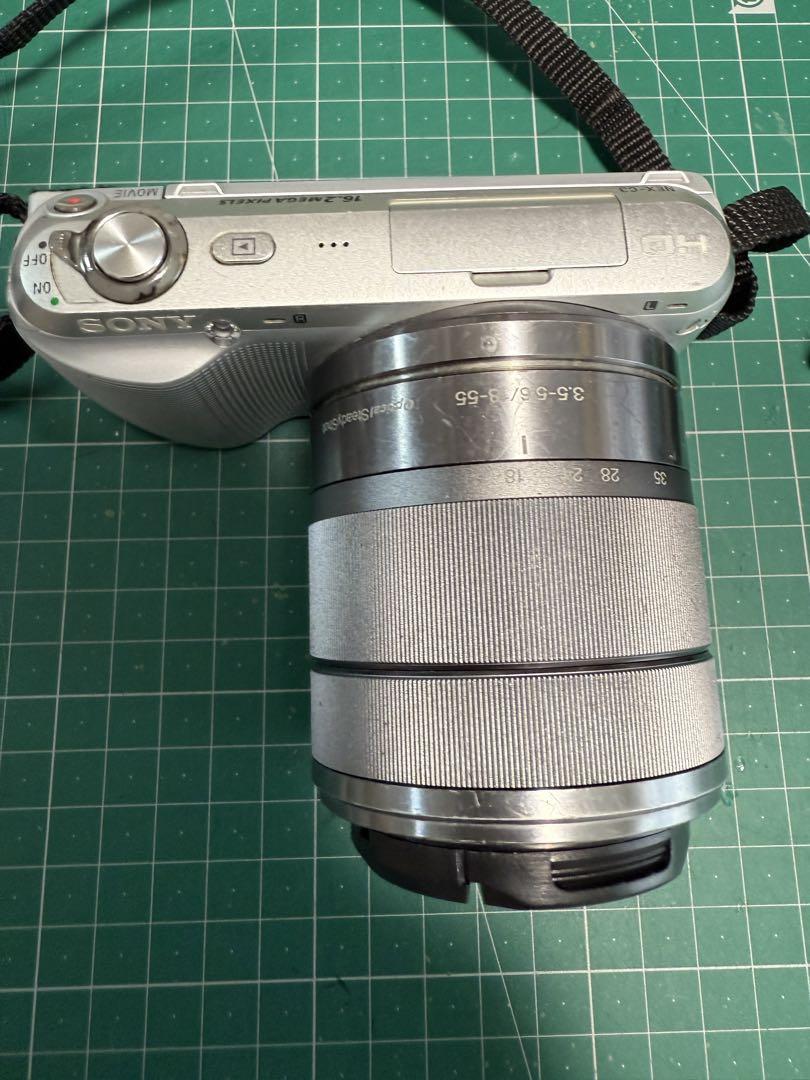 ソニーNex-C3ミラーレ一眼レフレンズセット　シルバー