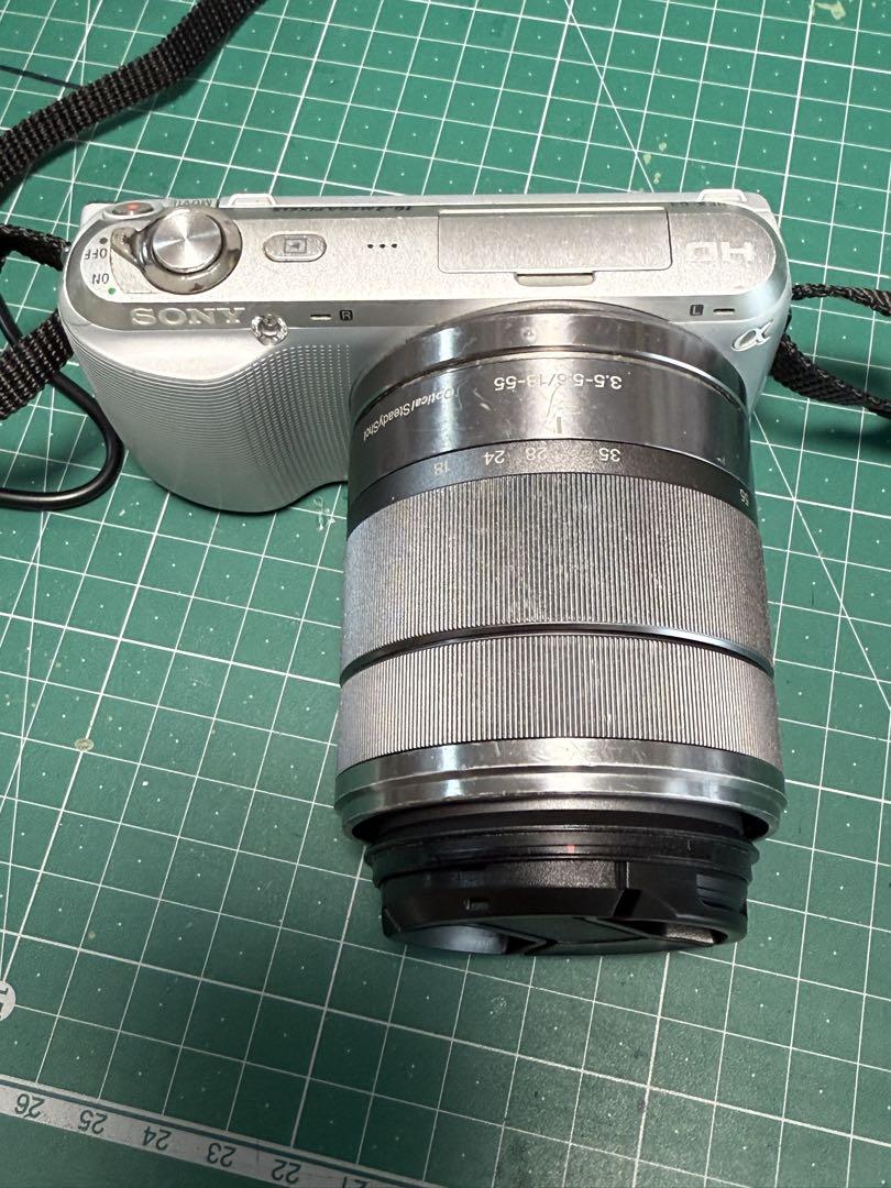 ソニーNex-C3ミラーレ一眼レフレンズセット　シルバー