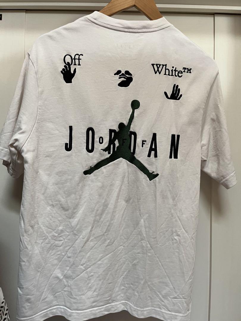 コラボ NIKE×Off-White JORDAN Tシャツ ホワイト サイズM - メルカリ