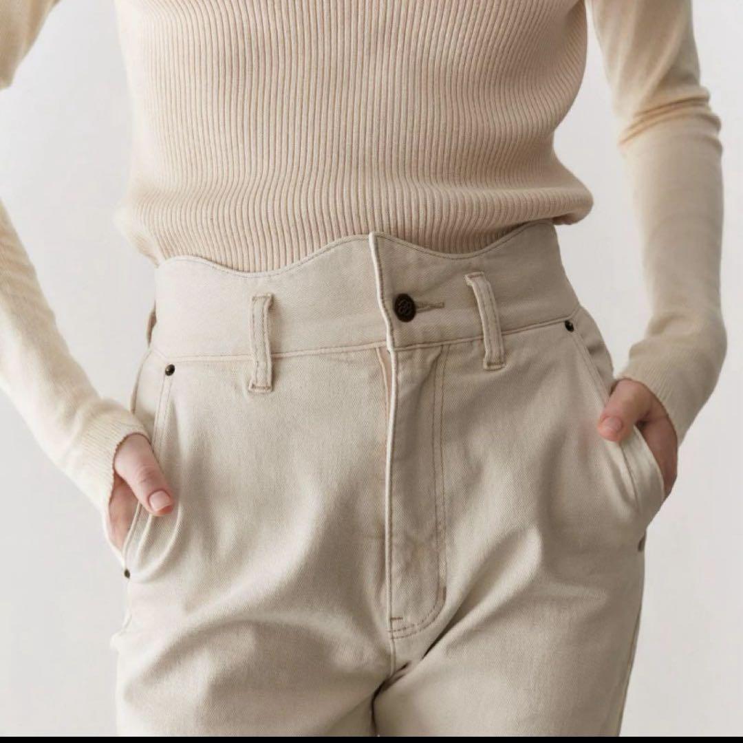 EAPHI wave design high waist denim