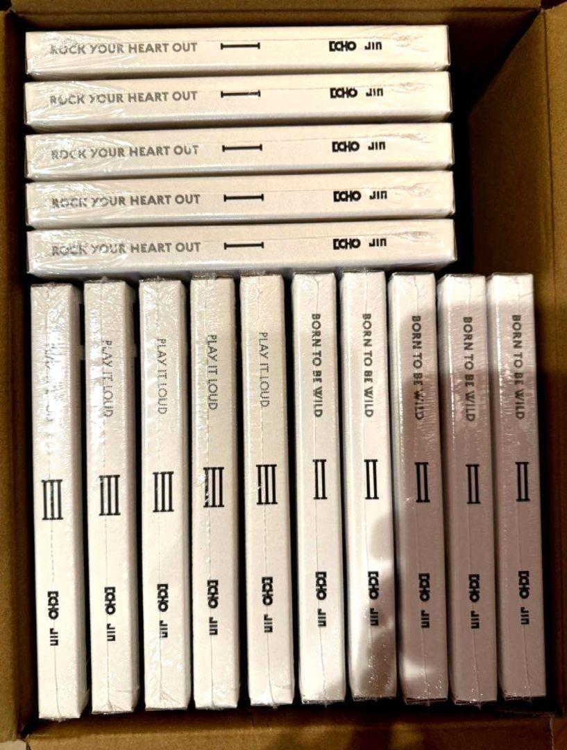 【未開封】JIN (BTS ジン) ‘Echo’ 3形態×5（計15枚） Jin(BTS) Echo 3形態 ×5セット 新品未開封 計15枚 - メルカリ