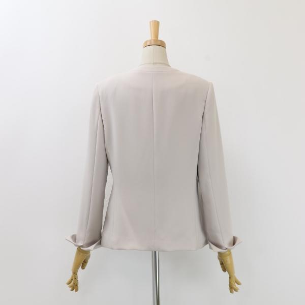 B5372■美品■PLST プラステ トリアセブレンドカラーレスジャケット S