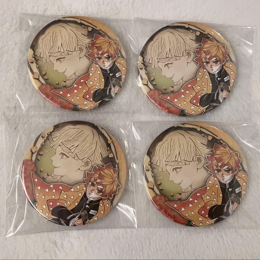 鬼滅の刃 我妻善逸 原画展 コレクション缶バッジ