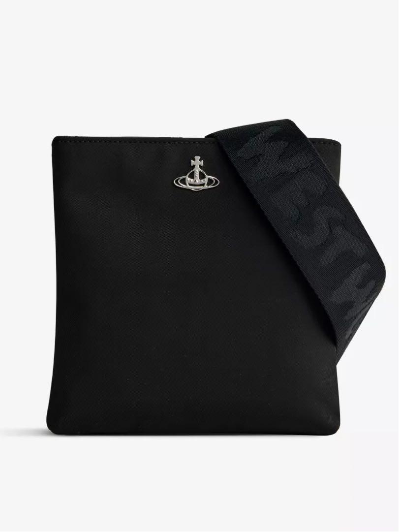 新品*VivienneWestwood *ブラックサフィアーノ ショルダーバッグ