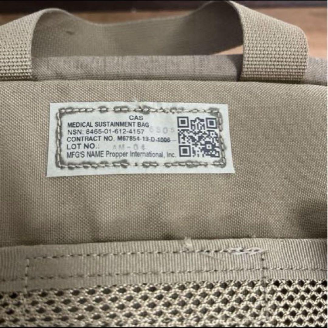 米軍　実物　MEDICAL SUSTAINMENT BAG ポーチ付き　送料無料