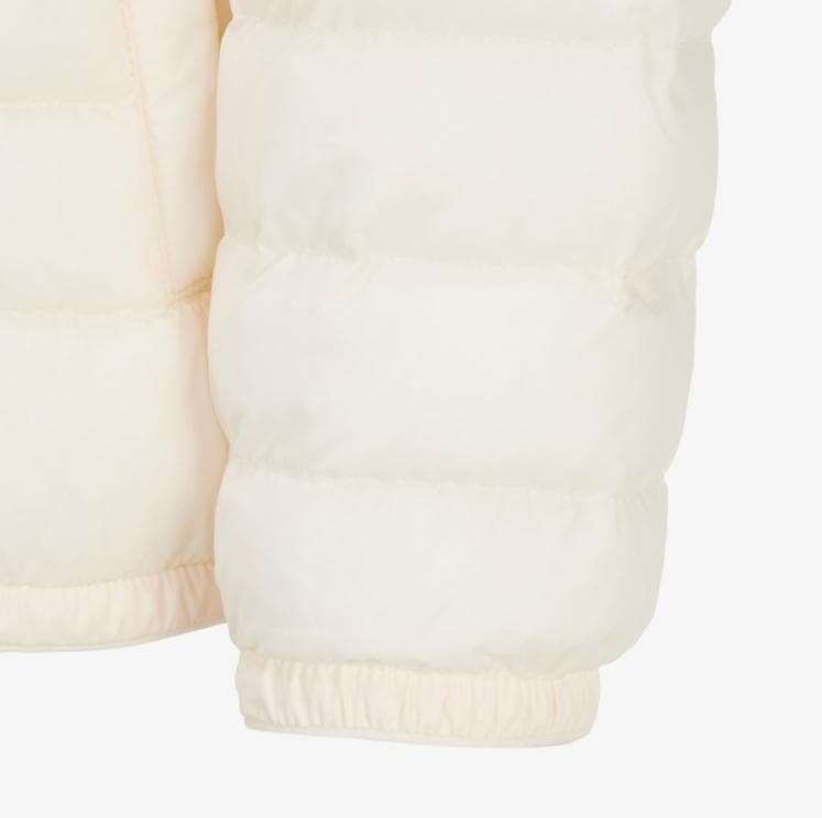 ノースフェイス ダウンジャケット 中綿ジャケット クリーム 150 K6395