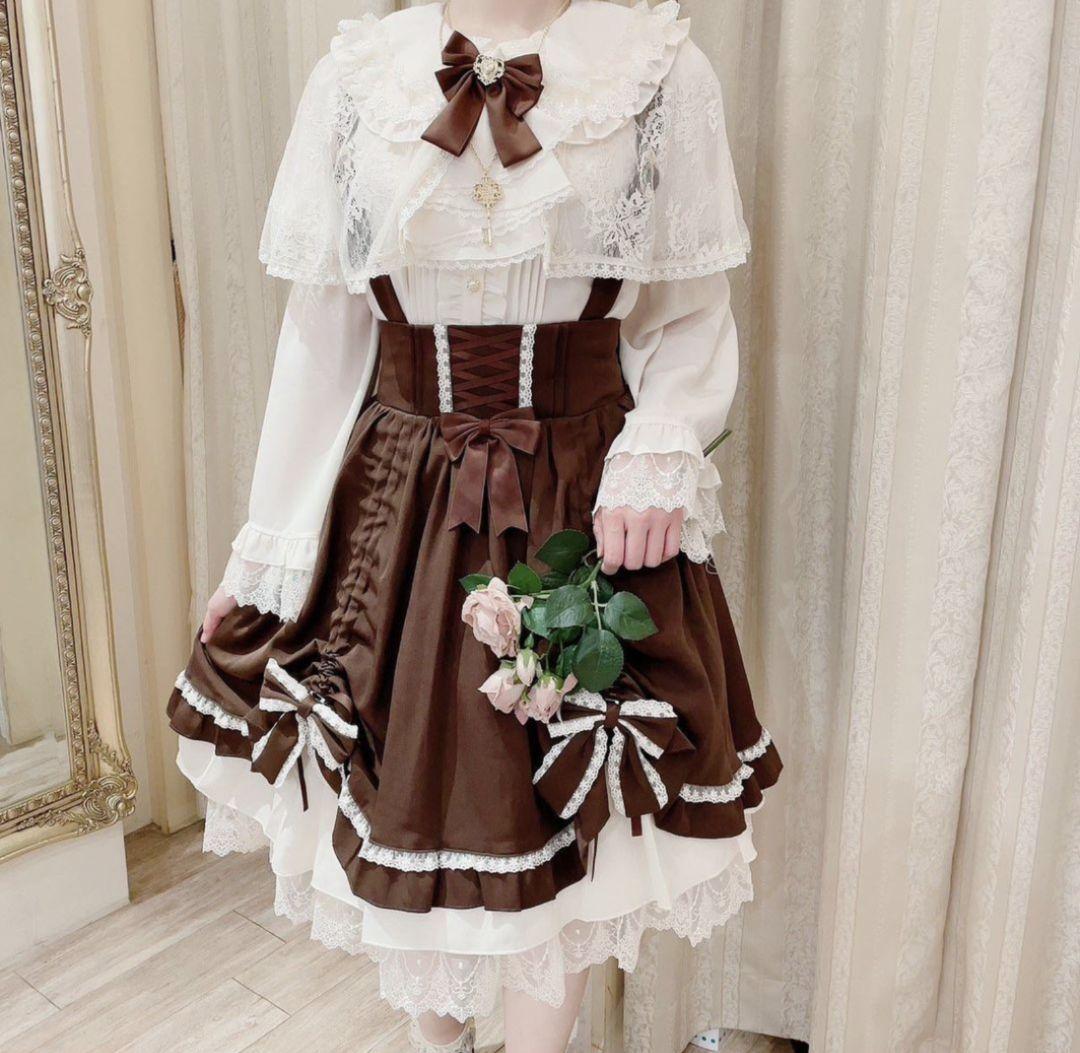 Amavel Secret Macaron ブラウス＆JSK 2点セット