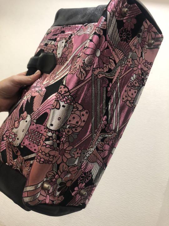 超希少 限定品 juvenile delinquent PISug-m12683045276 ハローキティ 本革刺繍 再入荷定番