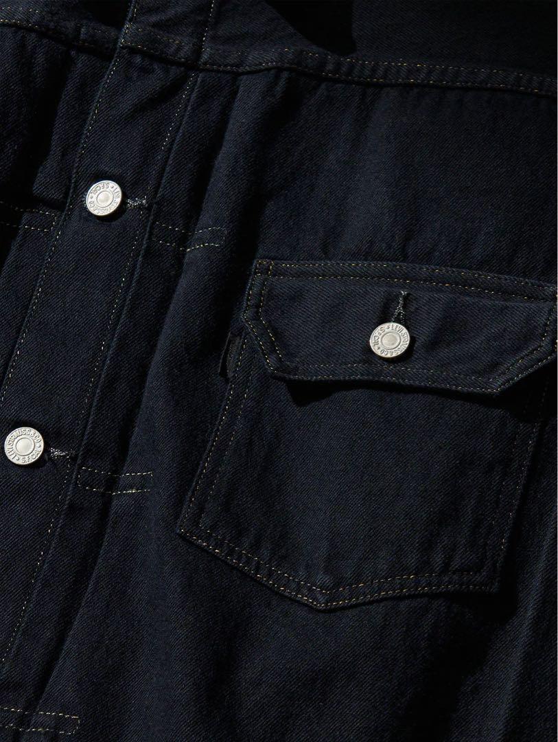 【週末限定】1936 TYPE I トラッカージャケット Over-Dye BK