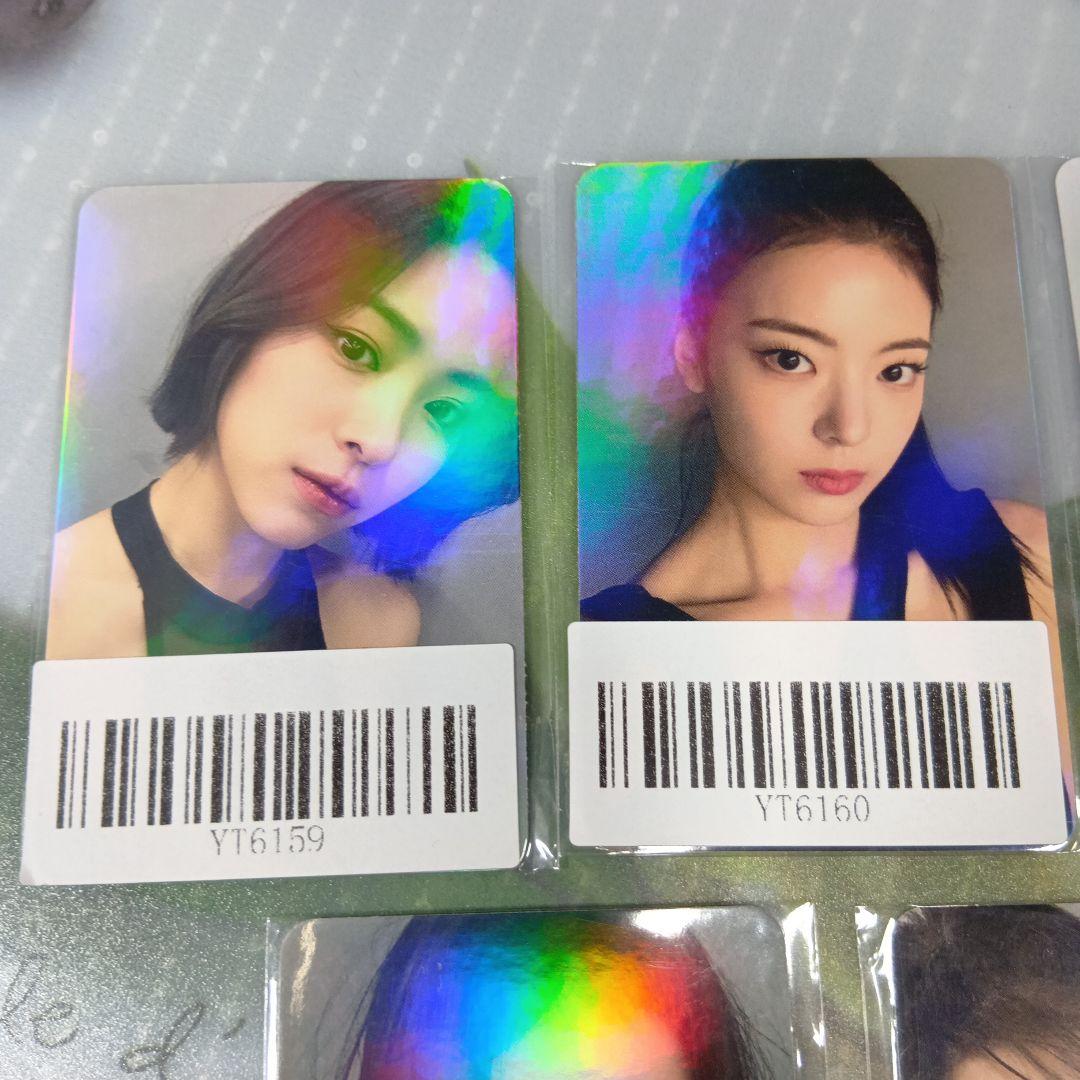 itzy　トレカ　セット　特典　中国　kms cheshire　新品未開封