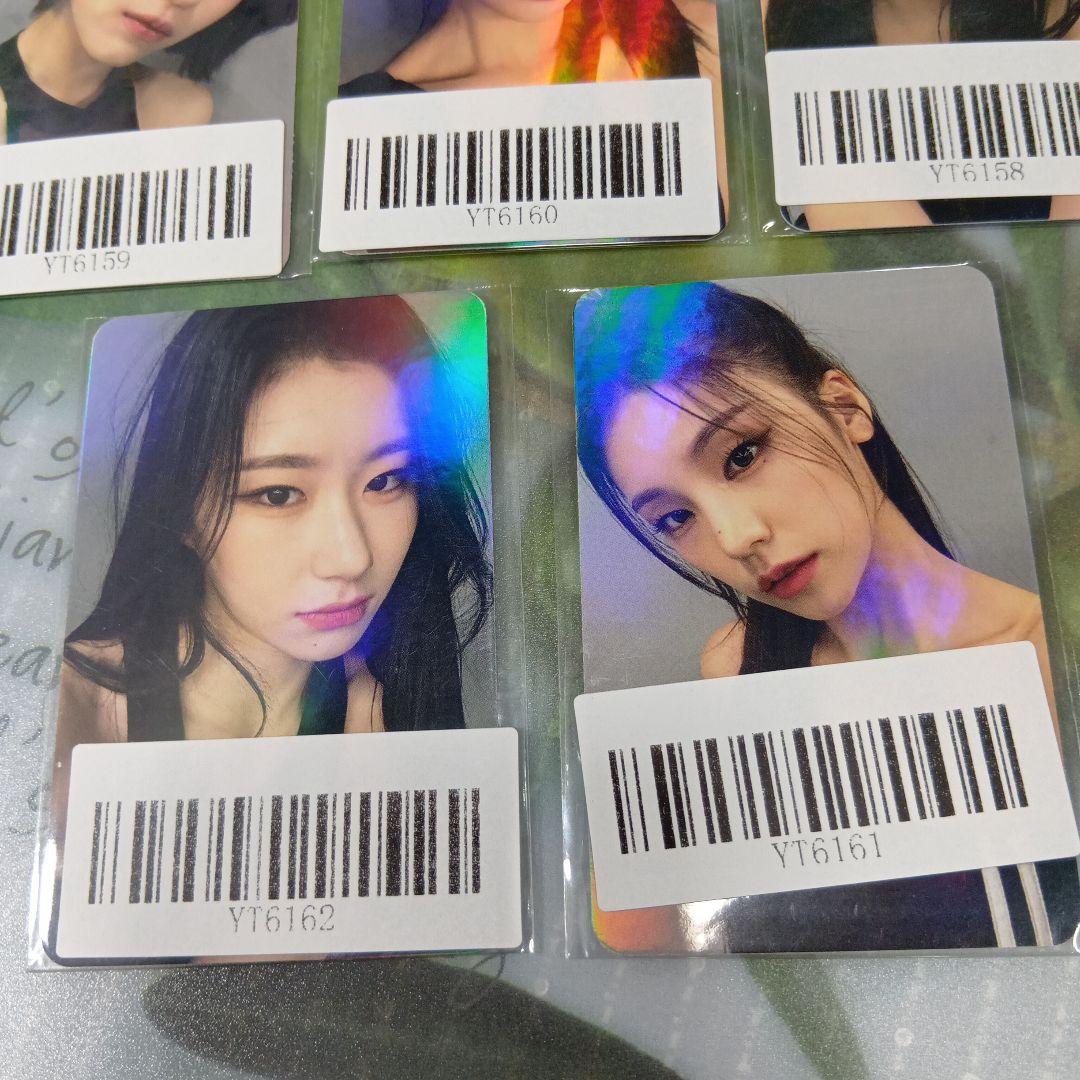 itzy　トレカ　セット　特典　中国　kms cheshire　新品未開封