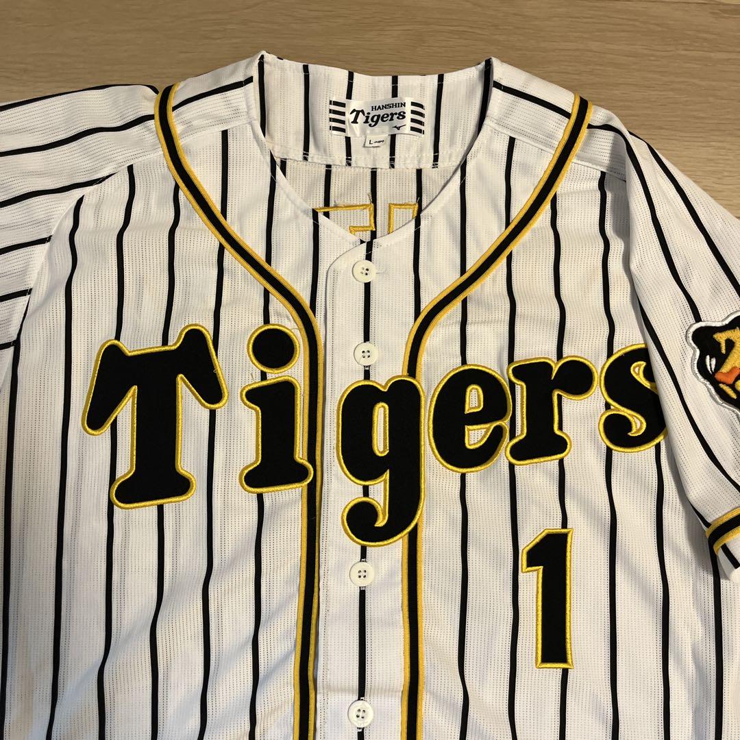 阪神タイガース　鳥谷敬　刺繍ユニフォームホームユニフォーム
