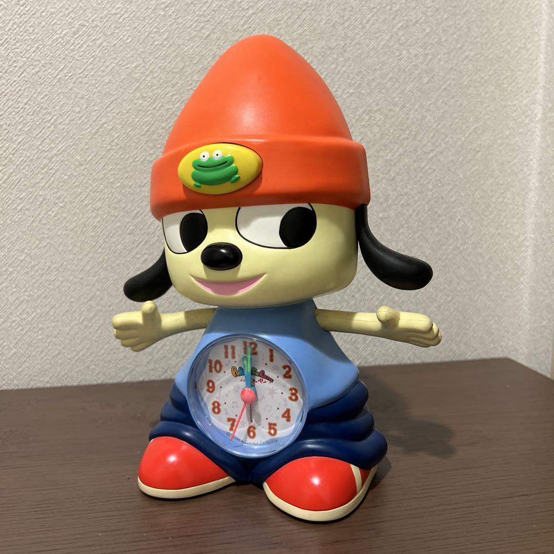 パラッパラッパー 目覚まし時計 希少 レア レトロ フィギュア