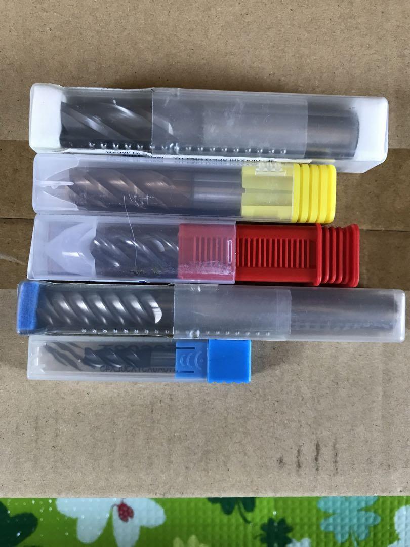 超硬エンドミル5本セット