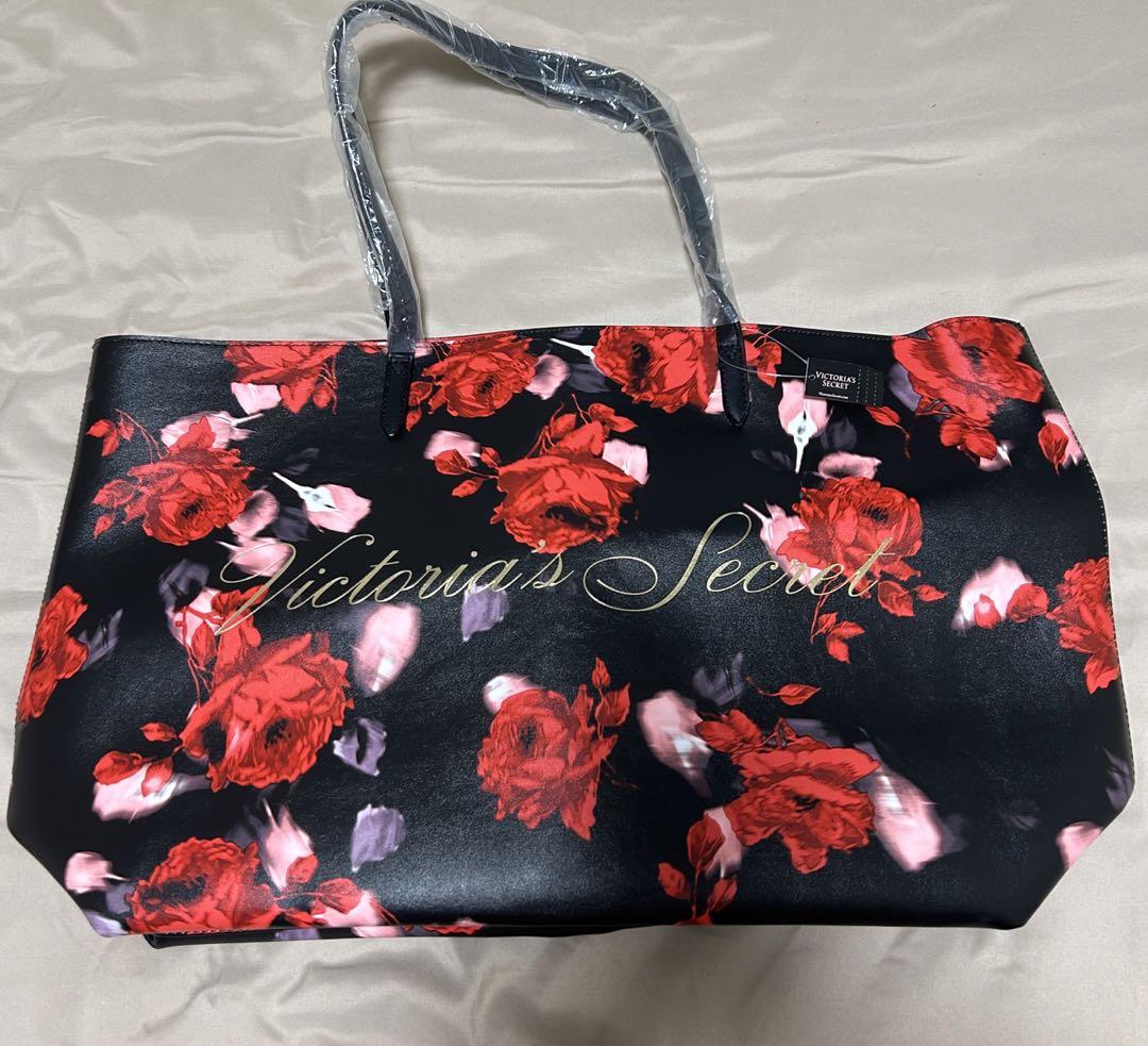 ☆Victoria's secret限定お洒落なロゴキャンバストートバッグ