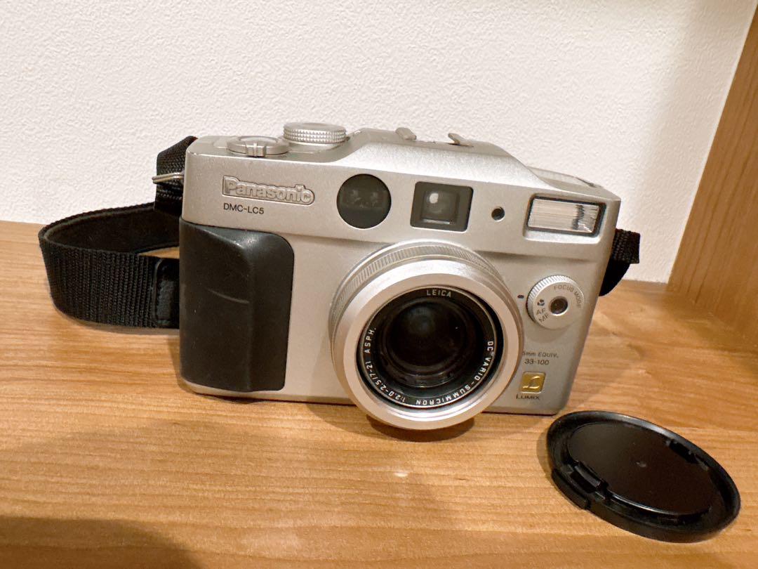 パナソニック LUMIX デジカメ DMC-LC5 DC 9V 動作未確認