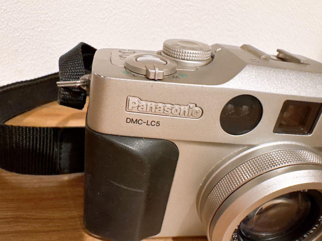 パナソニック LUMIX デジカメ DMC-LC5 DC 9V 動作未確認