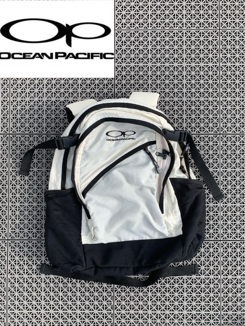 名入れ無料】 90s tech y2k リュック オーピー pacific ocean 00s