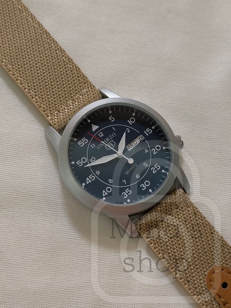 【機能性特化型アビエイター/新品】デイデイト機能 空軍ブルー/サンドベージュ