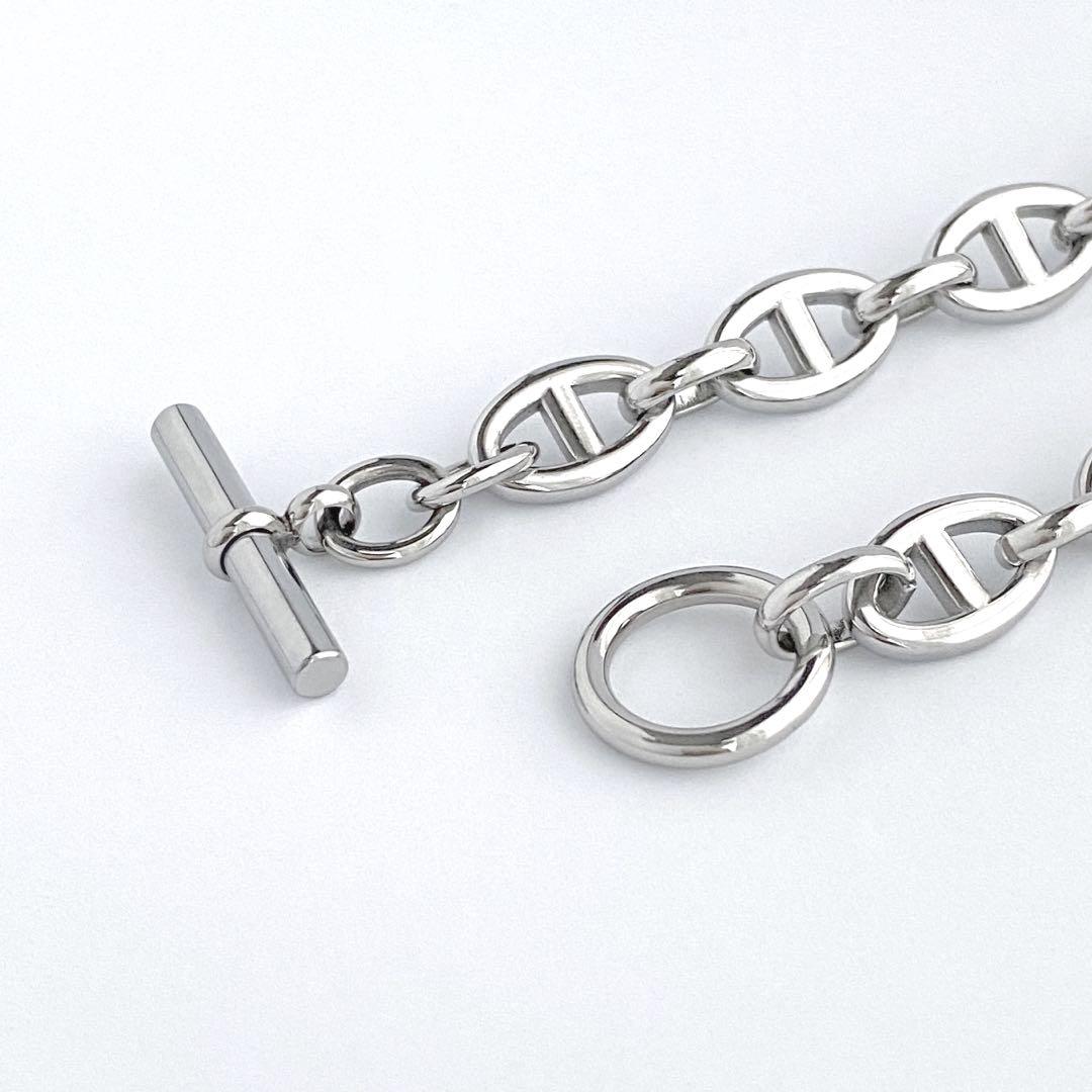 大人気新品セール ブ ☆新品 316L ステンレス 10mm ネックレス チェーン アンカー アクセサリー