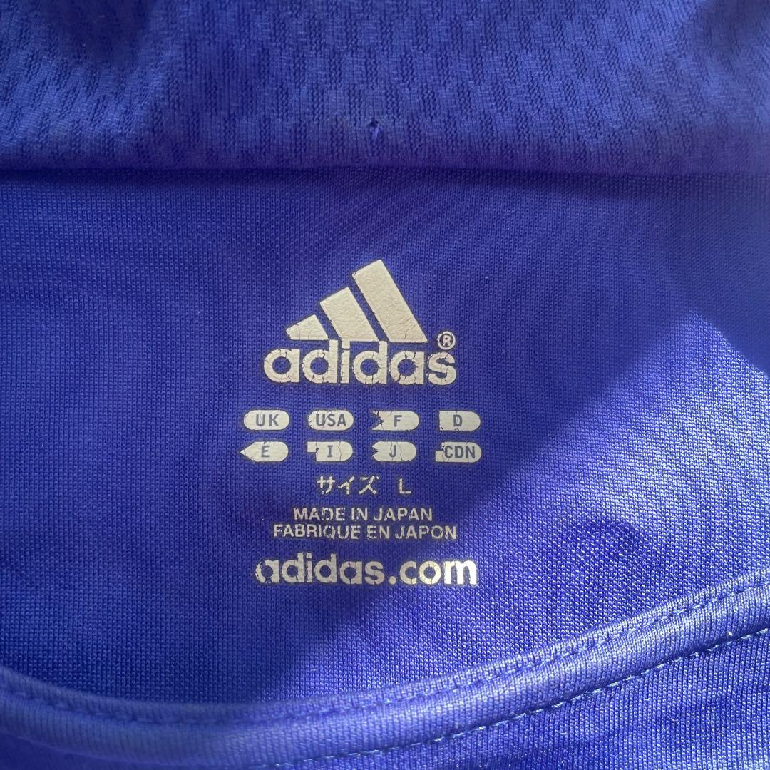 adidas 日本代表 サッカー　ユニフォーム　ゲームシャツ Lサイズ 7番