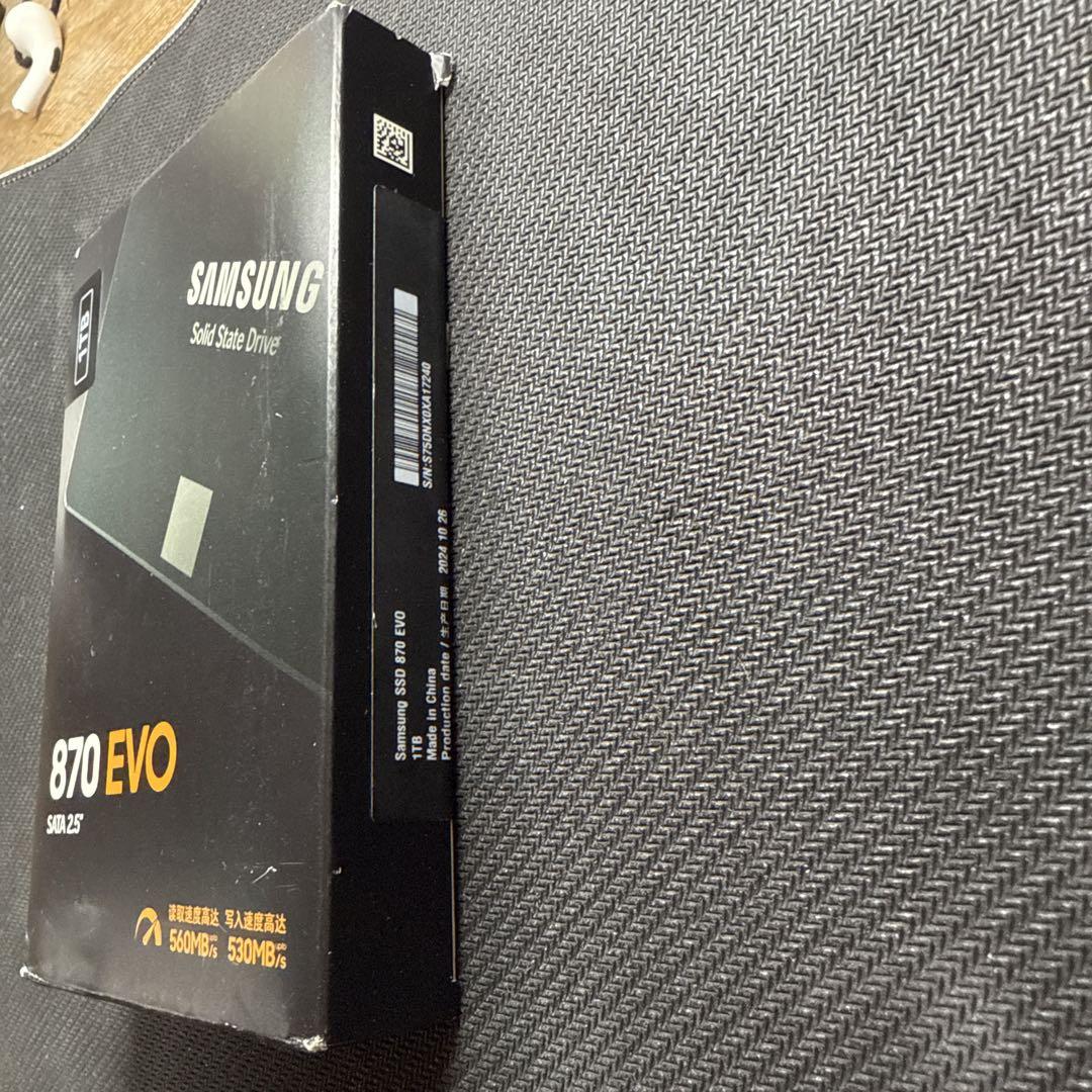 内蔵型SSD Samsung 870 EVO 1TB SATA 2.5\" SSD