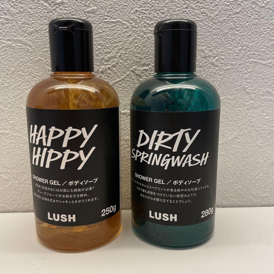 LUSH HAPPY HIPPY DIRTY SPRINGWASH セット - メルカリ