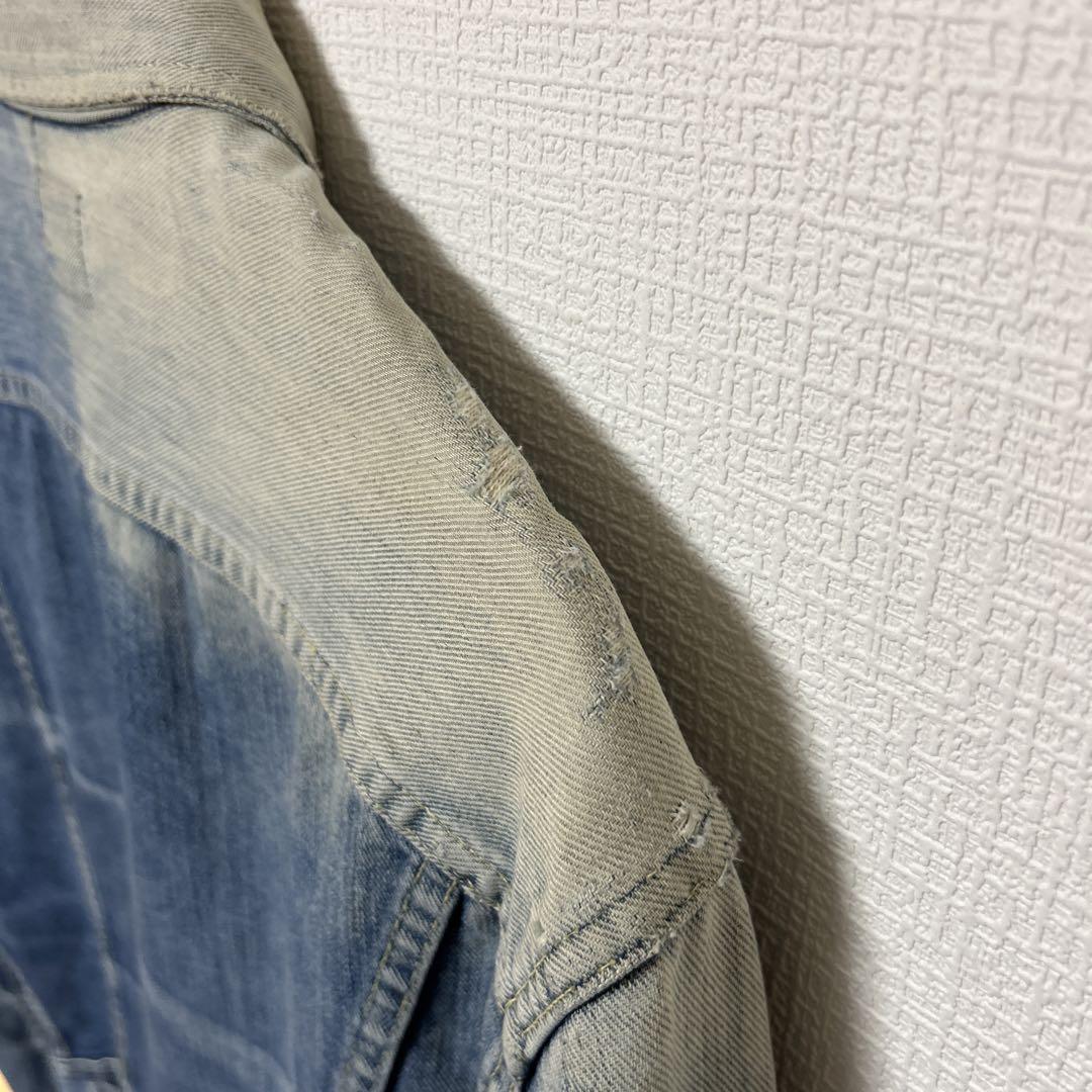 70s Lee 101-j デニムジャケット 黒タグ USA製 40 オリジナル 画像11