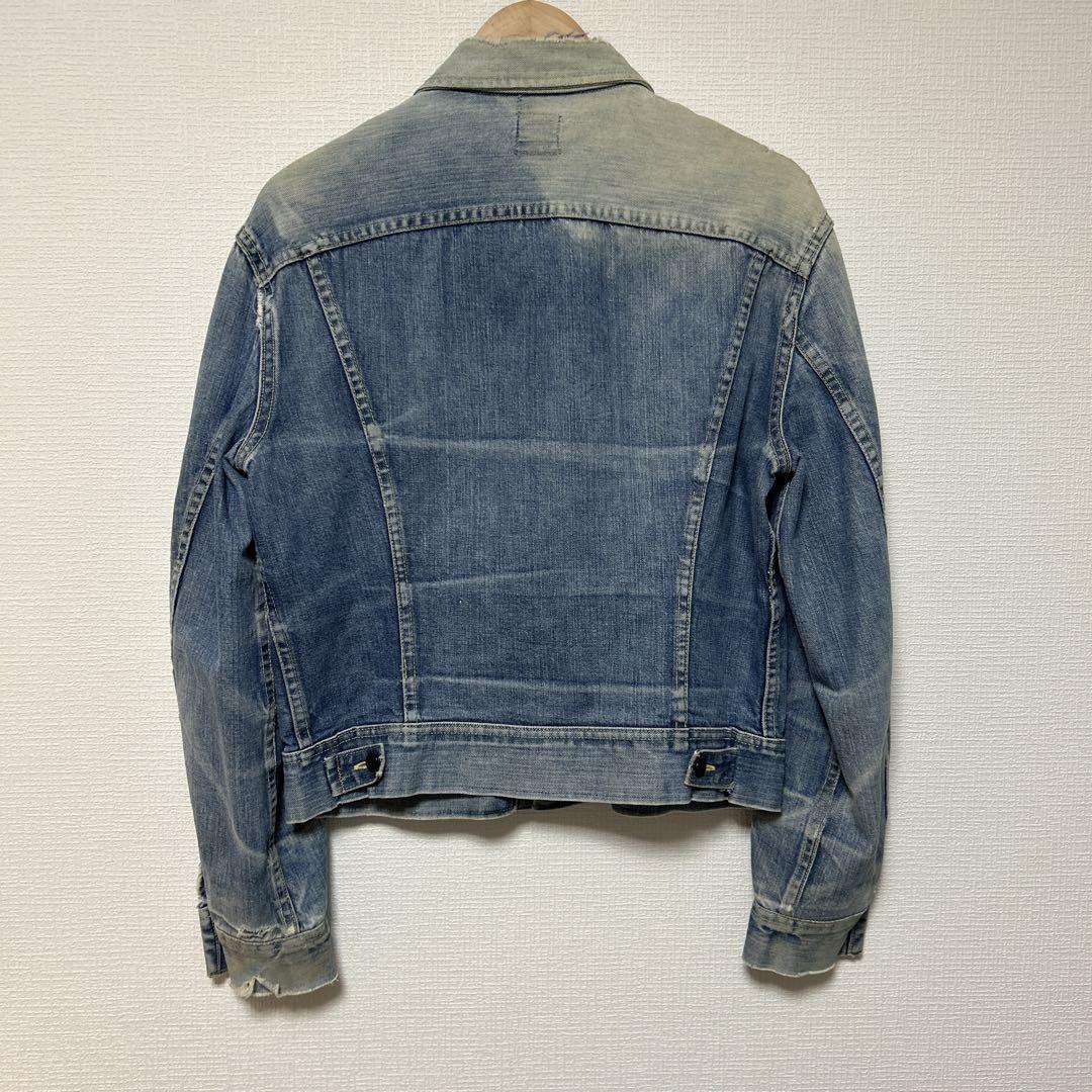 70s Lee 101-j デニムジャケット 黒タグ USA製 40 オリジナル 画像9