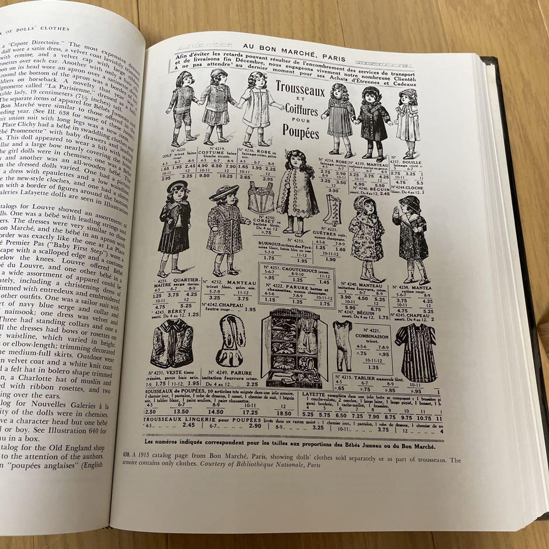 洋書 The Collector's Book of Doll's Clothes