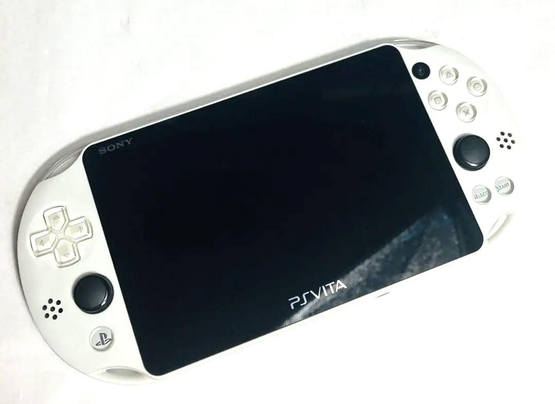 全ての PSVITA PCH-2000ZA22グレイシャーホワイトほぼ新品美品！巣ごもり 携帯用ゲーム本体