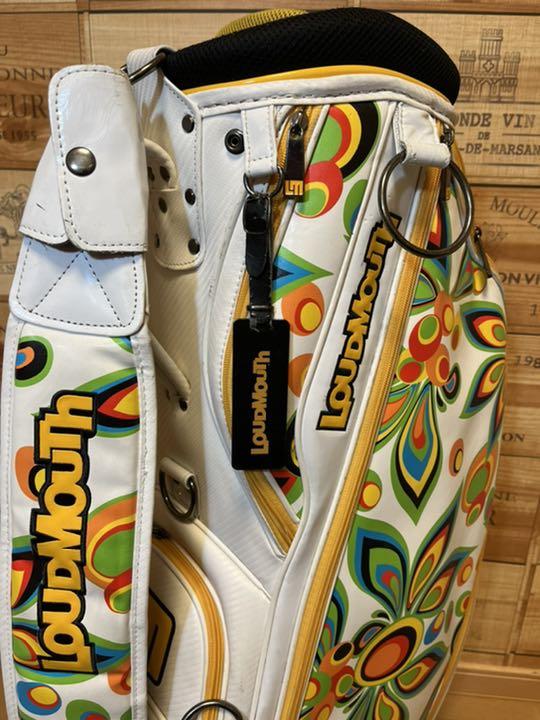 カラー⅗ shiyuki様専用 LOUDMOUTH キャディバック CcnR6-m12700294107 ラウドマウス スポーツ・