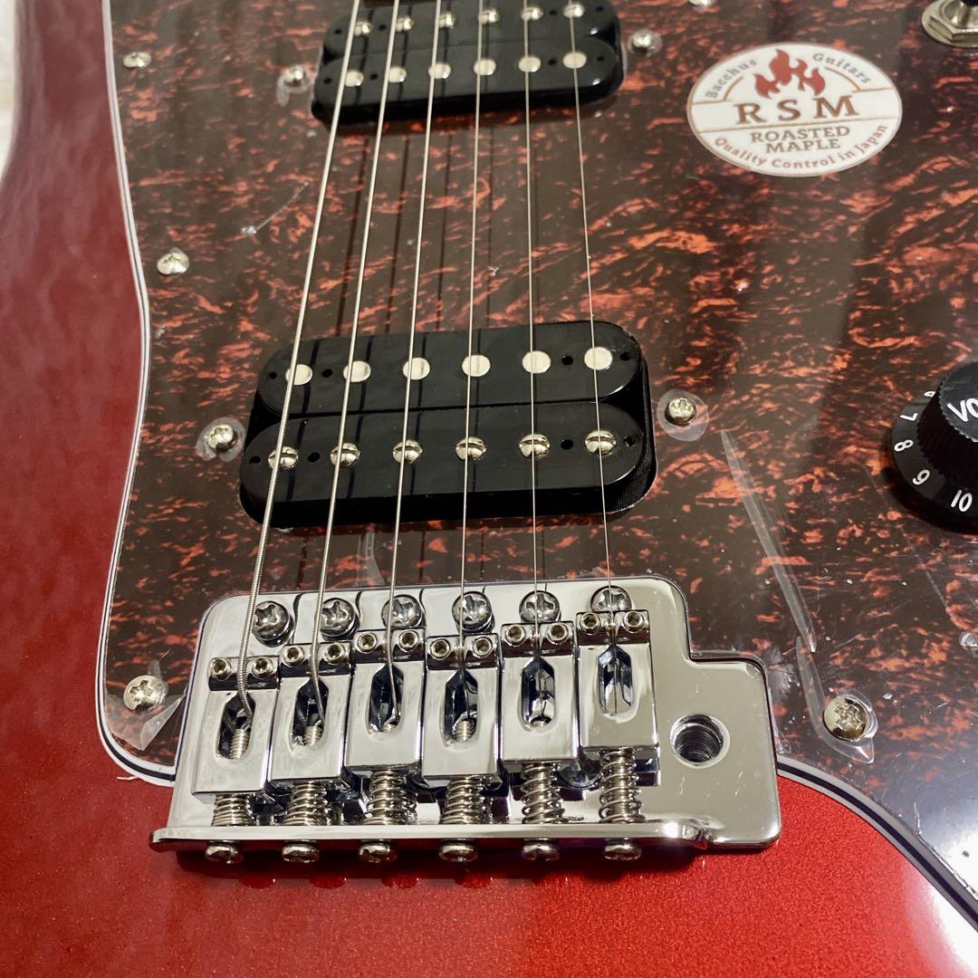 極美品 BACCHUS BJM‑3‑RSM エレキギター ローステッドメイプル