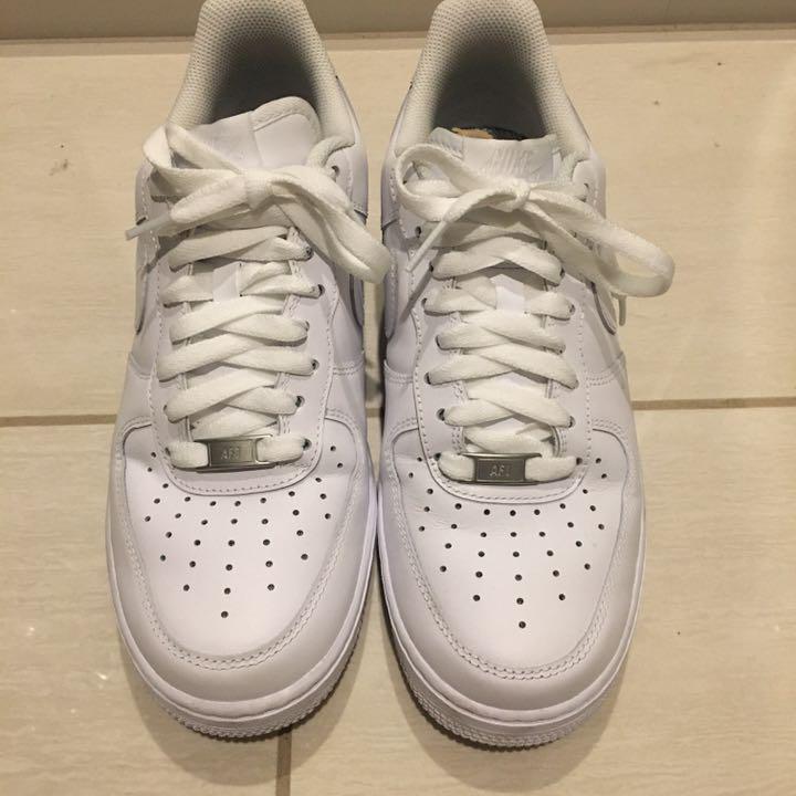 NIKE / エアフォース1 ローキャンバス Nike iD By You Air Force 1 Low Canvas Black/Grey-White Size